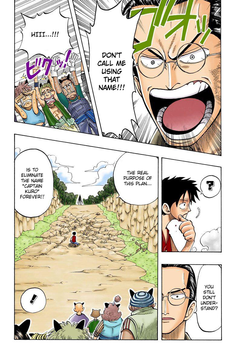 One Piece - Digital Colored Comics - Vol.5 Chapter 37: Kuro, The Pirate With 100 Plans