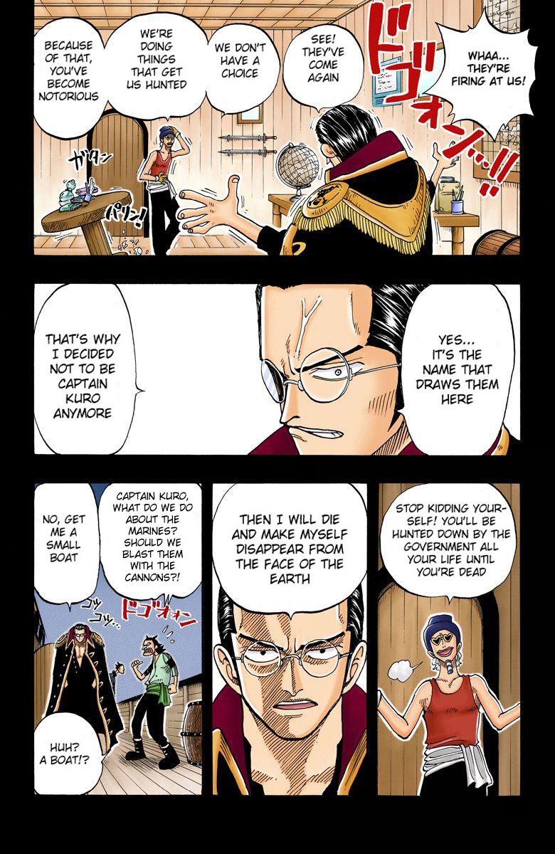 One Piece - Digital Colored Comics - Vol.5 Chapter 37: Kuro, The Pirate With 100 Plans