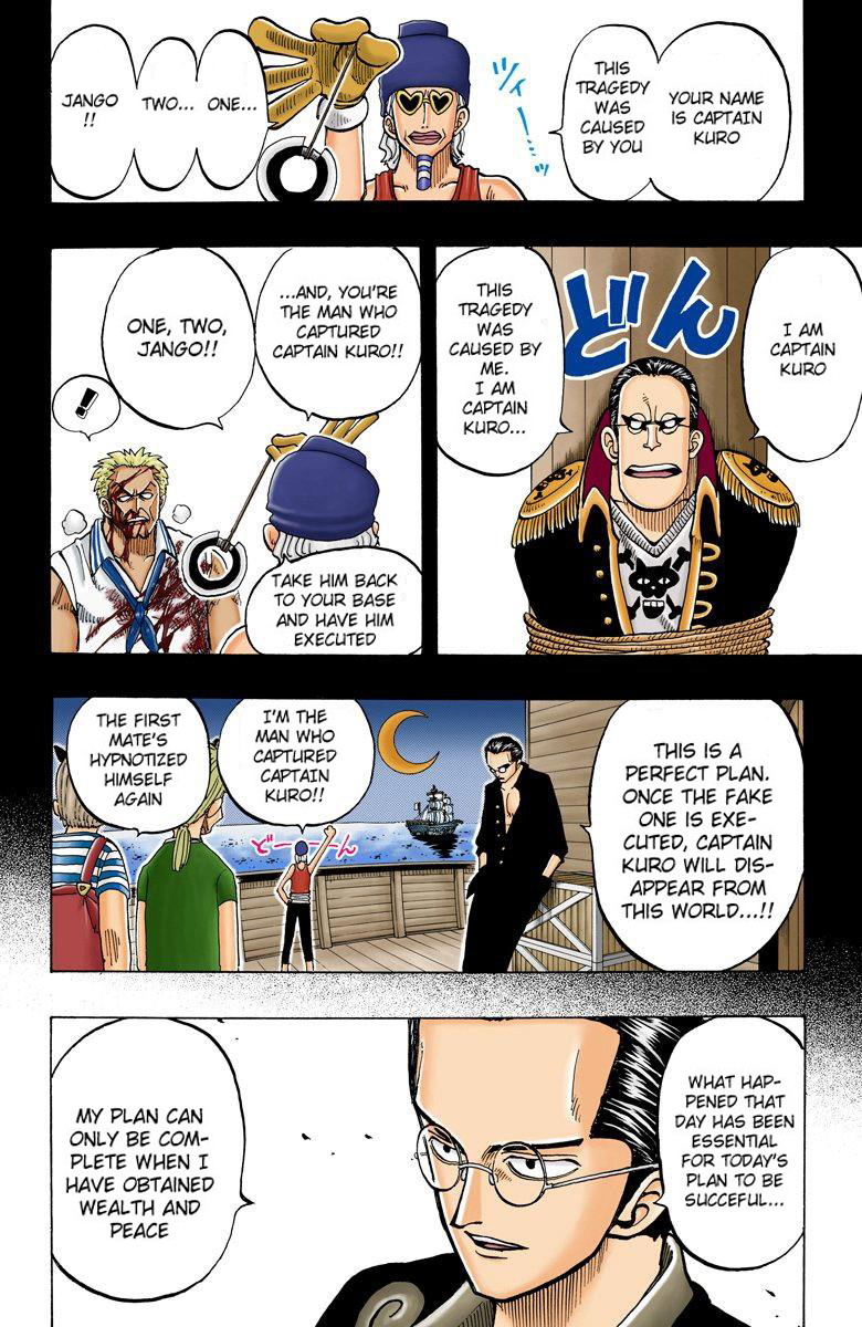 One Piece - Digital Colored Comics - Vol.5 Chapter 37: Kuro, The Pirate With 100 Plans