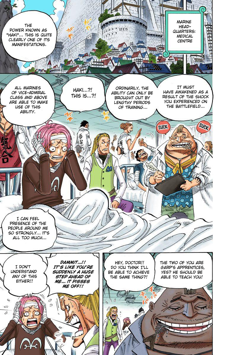 One Piece - Digital Colored Comics - Vol.60 Chapter 594: Message