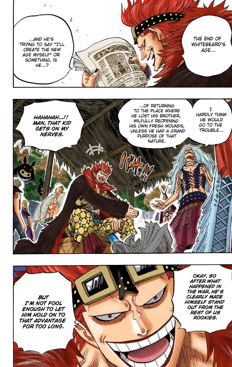 One Piece - Digital Colored Comics - Vol.60 Chapter 594: Message