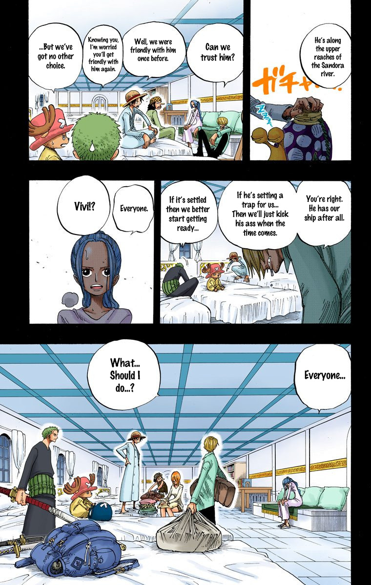 One Piece - Digital Colored Comics - Vol.23 Chapter 214: Plan To Escape From The Sand Country