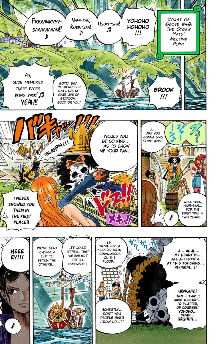 One Piece - Digital Colored Comics - Vol.61 Chapter 602: To The Depths!