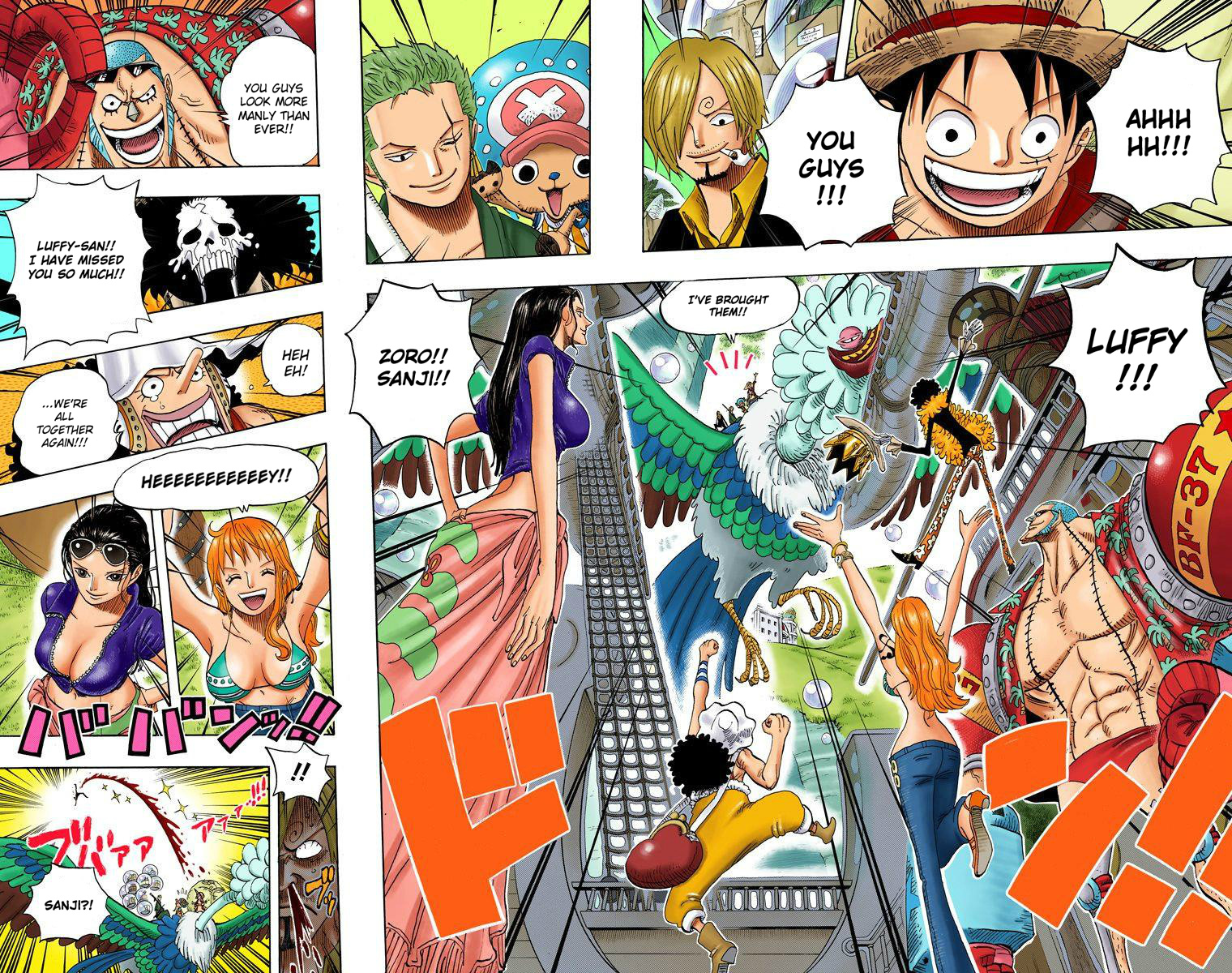 One Piece - Digital Colored Comics - Vol.61 Chapter 602: To The Depths!