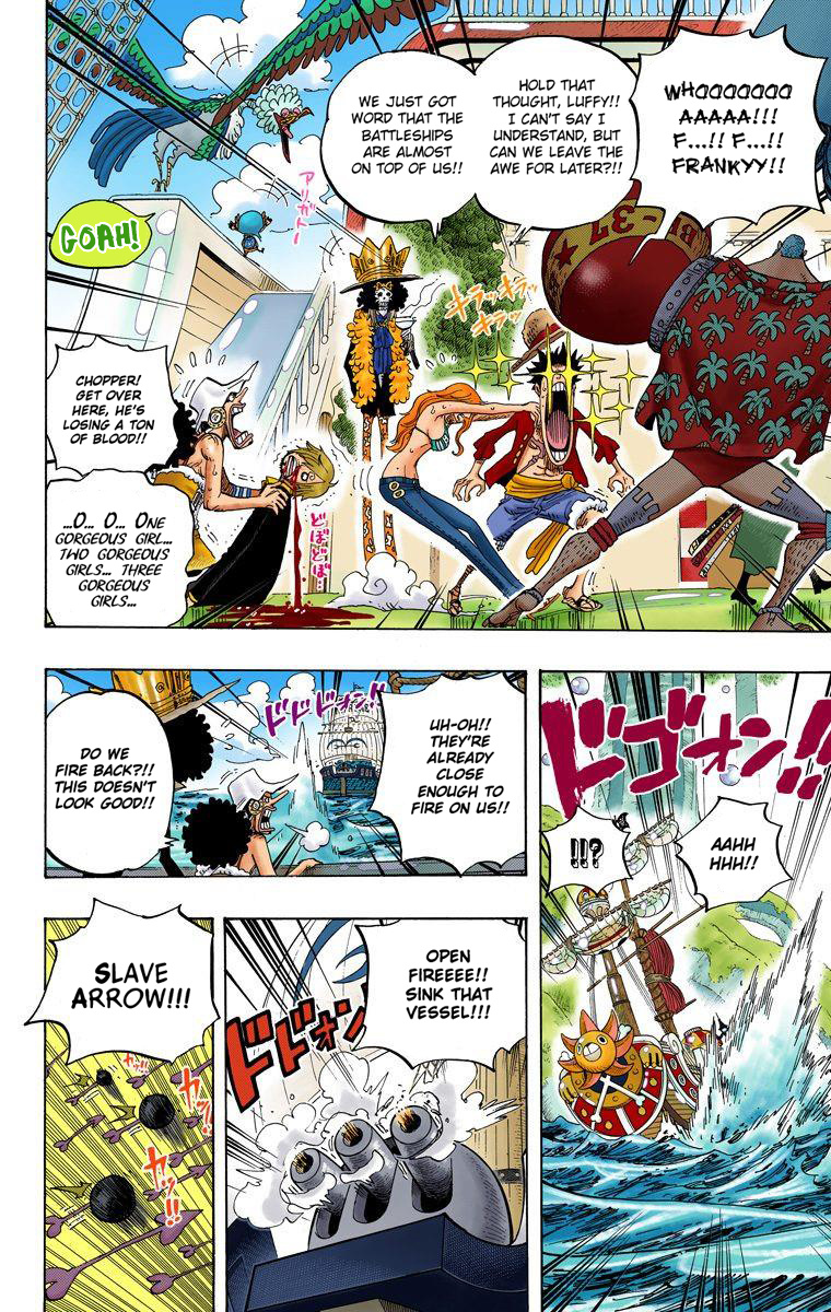 One Piece - Digital Colored Comics - Vol.61 Chapter 602: To The Depths!