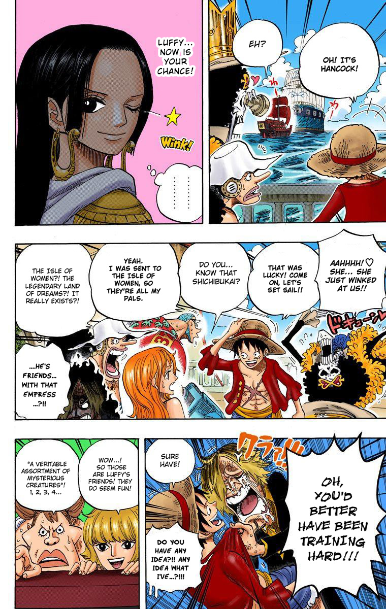 One Piece - Digital Colored Comics - Vol.61 Chapter 602: To The Depths!