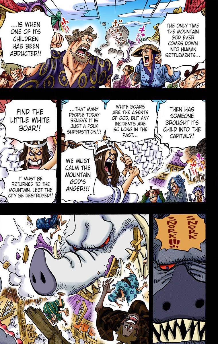 One Piece - Digital Colored Comics - Chapter 961