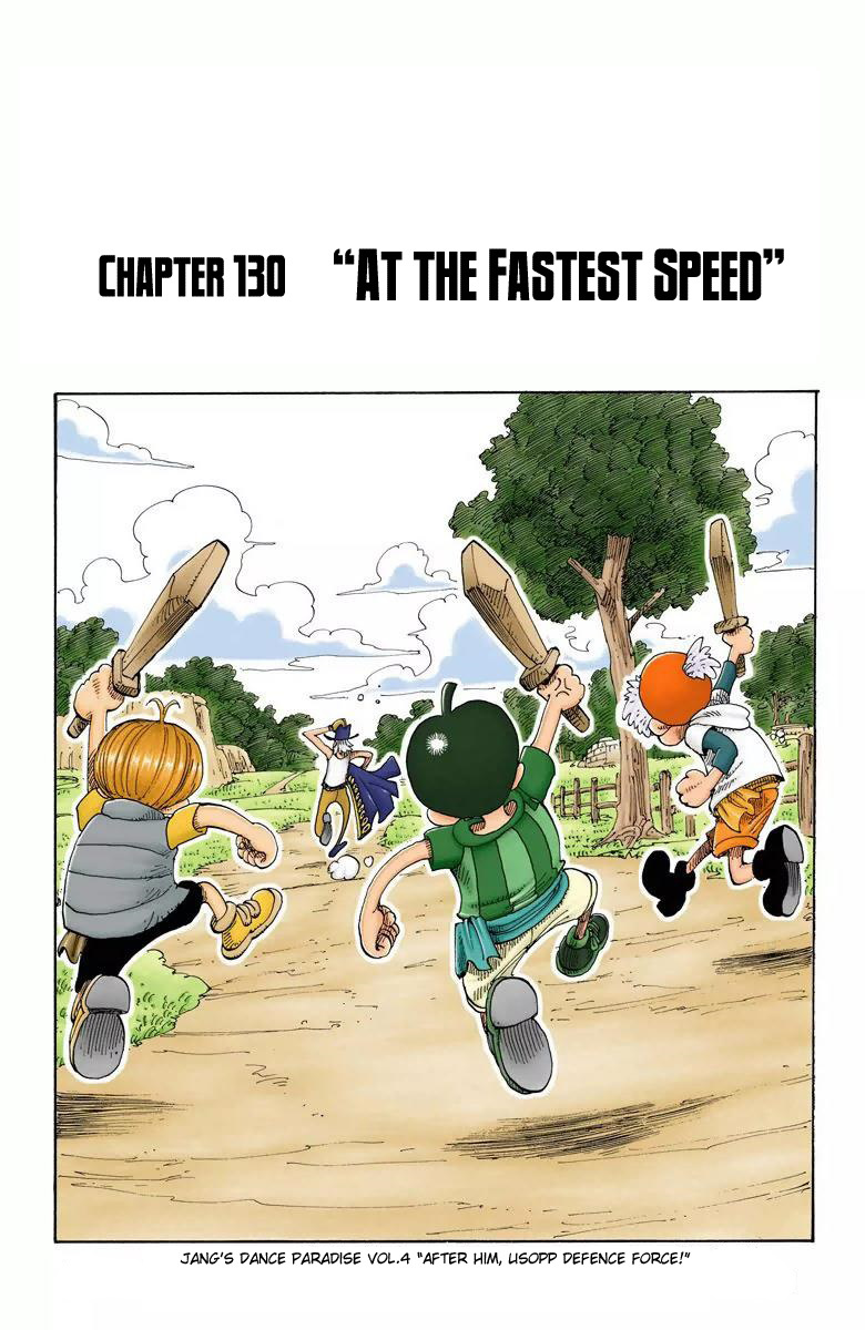 One Piece - Digital Colored Comics - Vol.15 Chapter 130: At The Fastest Speed