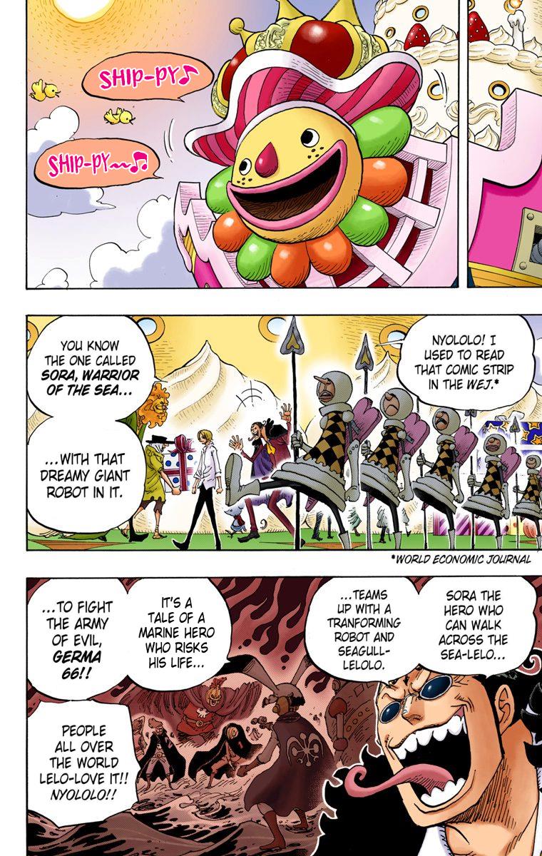 One Piece - Digital Colored Comics - Chapter 825