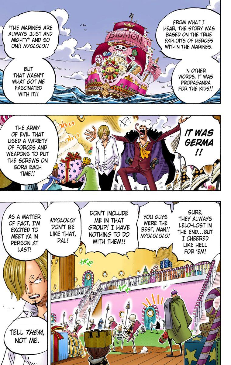 One Piece - Digital Colored Comics - Chapter 825