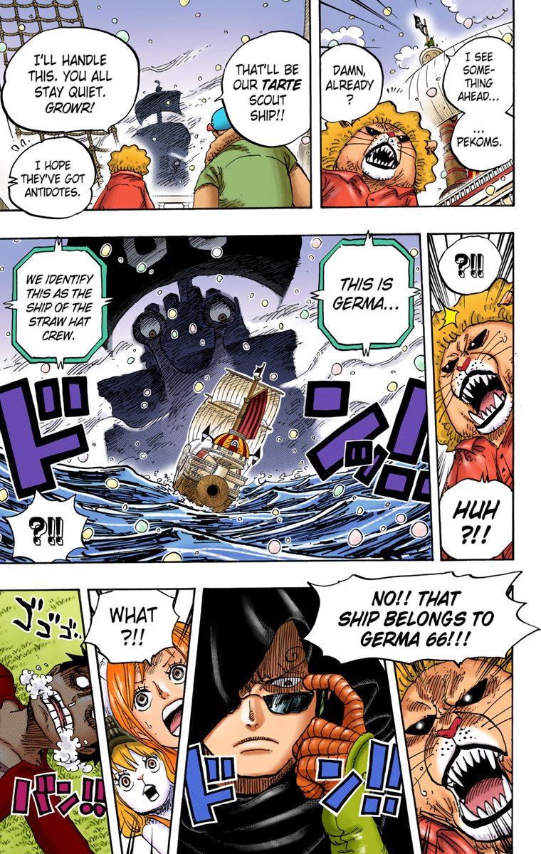 One Piece - Digital Colored Comics - Chapter 825