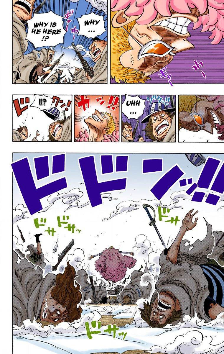 One Piece - Digital Colored Comics - Vol.70 Chapter 698: Doflamingo Appears