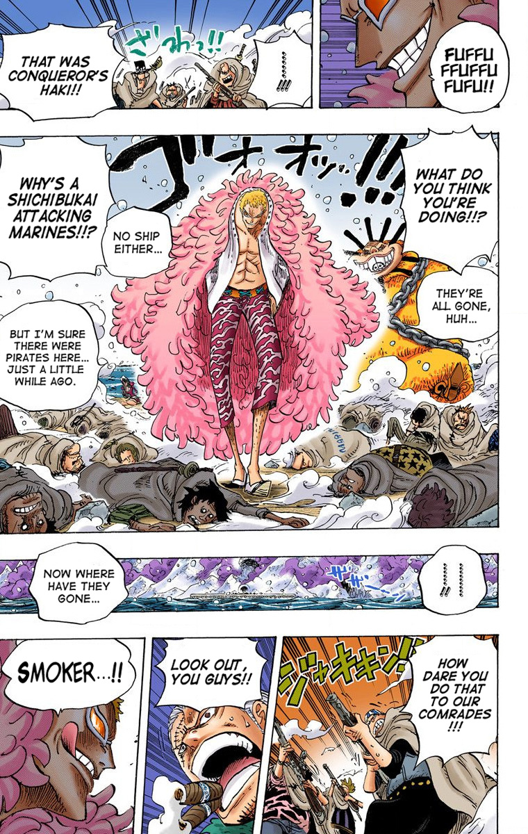 One Piece - Digital Colored Comics - Vol.70 Chapter 698: Doflamingo Appears