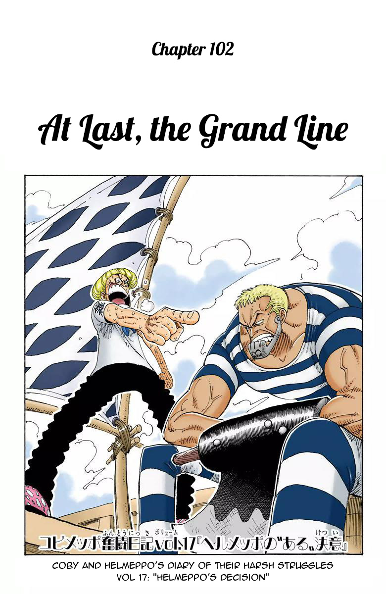 One Piece - Digital Colored Comics - Vol.12 Chapter 102: At Last, The Grand Line