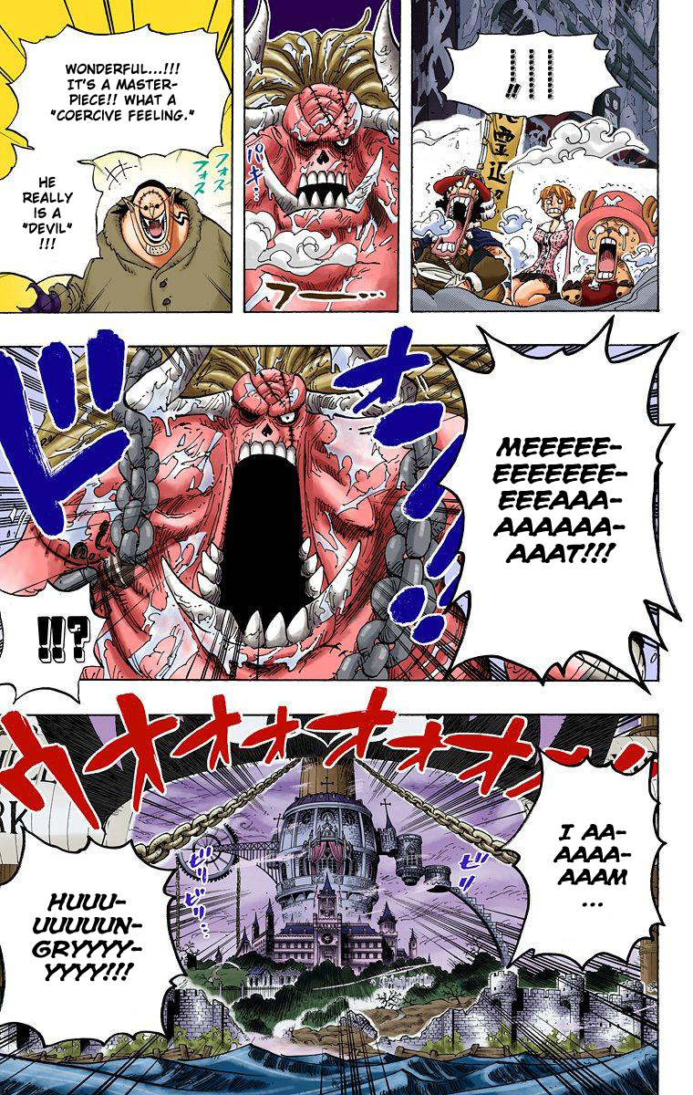 One Piece - Digital Colored Comics - Vol.47 Chapter 457: Meeeeaaaat!!!