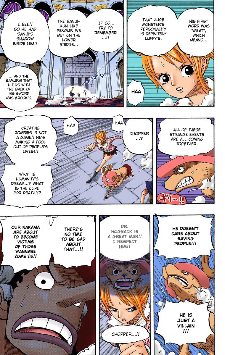 One Piece - Digital Colored Comics - Vol.47 Chapter 457: Meeeeaaaat!!!