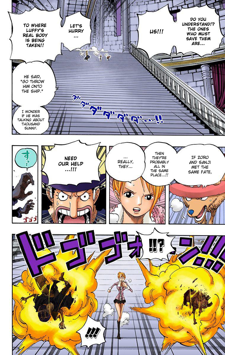 One Piece - Digital Colored Comics - Vol.47 Chapter 457: Meeeeaaaat!!!