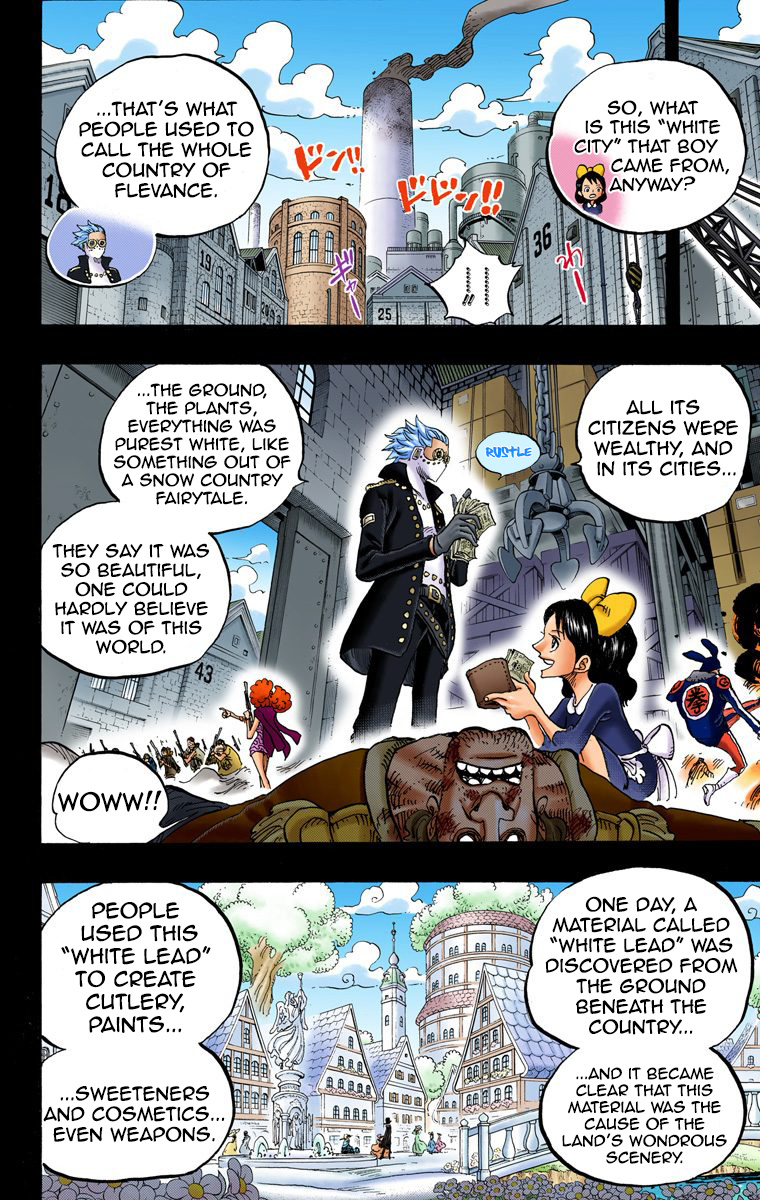 One Piece - Digital Colored Comics - Vol.76 Chapter 762: The White City