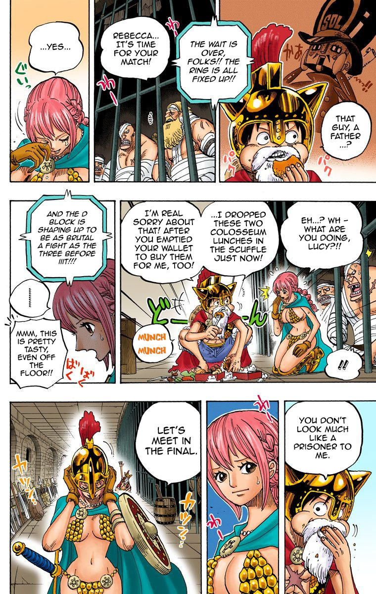 One Piece - Digital Colored Comics - Vol.72 Chapter 721: Rebecca And The Soldier