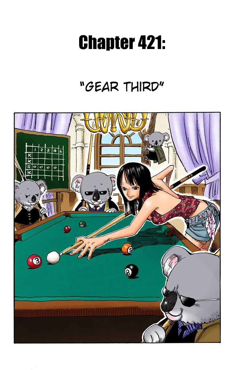 One Piece - Digital Colored Comics - Vol.44 Chapter 421: Gear Third