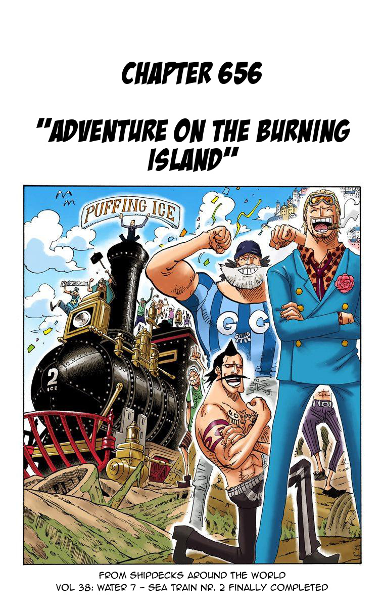 One Piece - Digital Colored Comics - Vol.66 Chapter 656: Adventure On The Burning Island