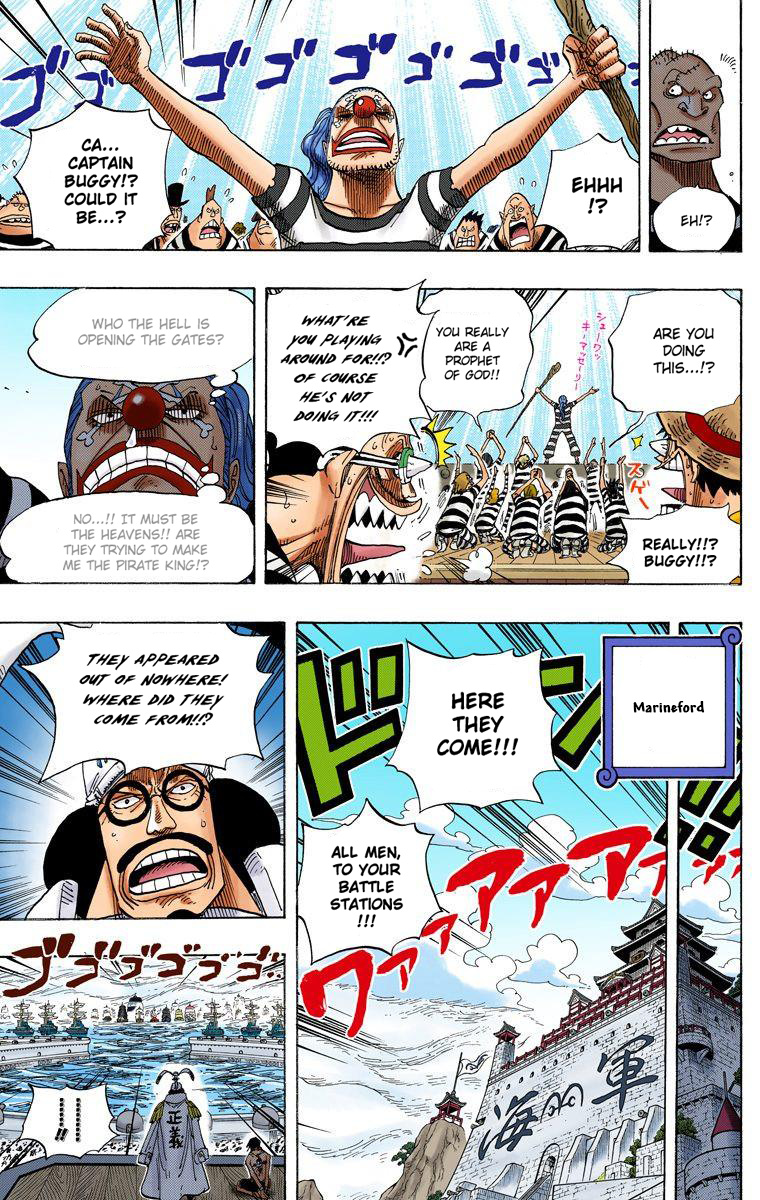 One Piece - Digital Colored Comics - Vol.56 Chapter 551: Whitebeard Of The Four Emperors