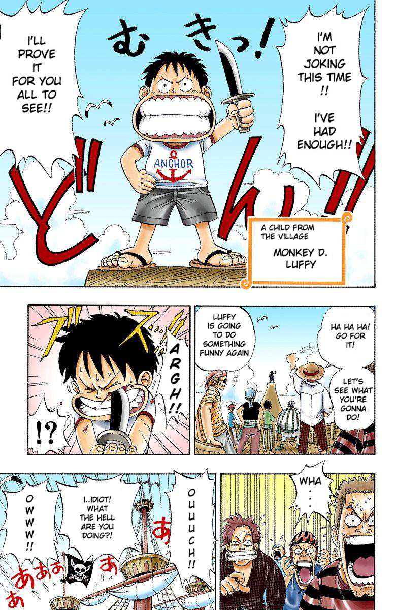 One Piece - Digital Colored Comics - Vol.1 Chapter 1: Romance Dawn - The Dawn Of The Adventure