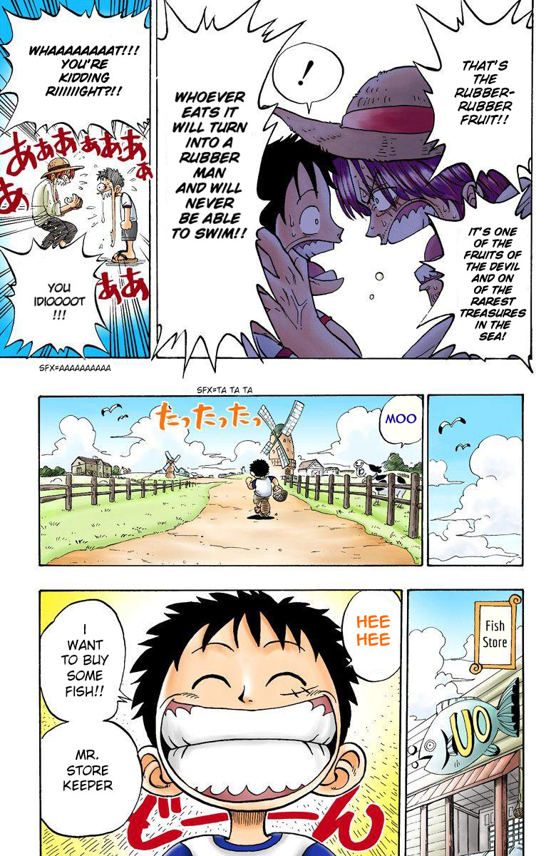 One Piece - Digital Colored Comics - Vol.1 Chapter 1: Romance Dawn - The Dawn Of The Adventure