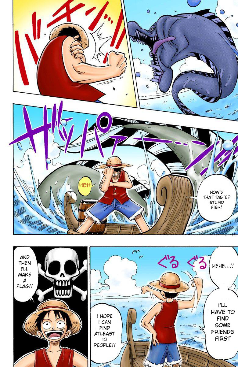 One Piece - Digital Colored Comics - Vol.1 Chapter 1: Romance Dawn - The Dawn Of The Adventure