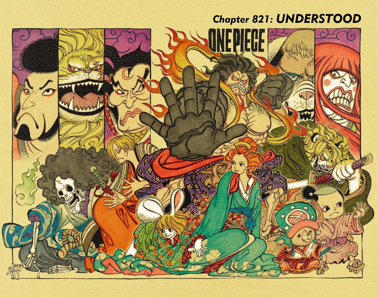 One Piece - Digital Colored Comics - Chapter 821