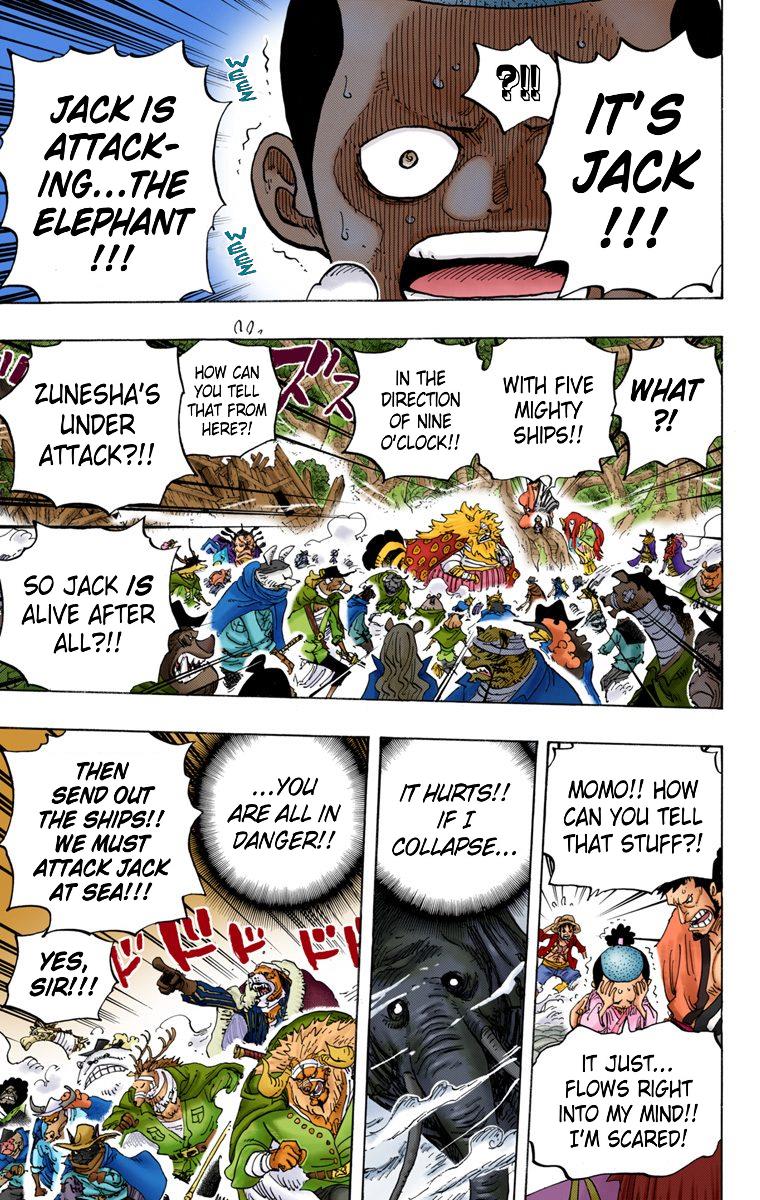 One Piece - Digital Colored Comics - Chapter 821