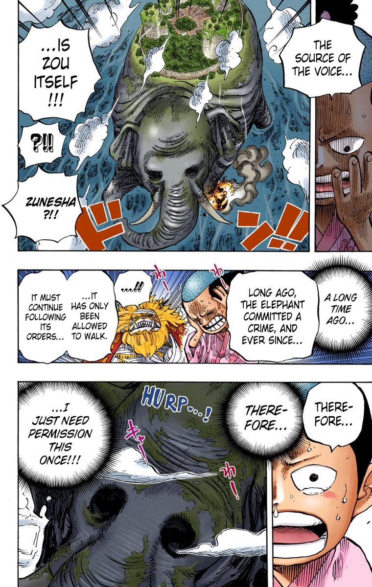 One Piece - Digital Colored Comics - Chapter 821