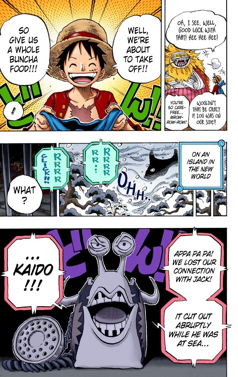 One Piece - Digital Colored Comics - Chapter 821