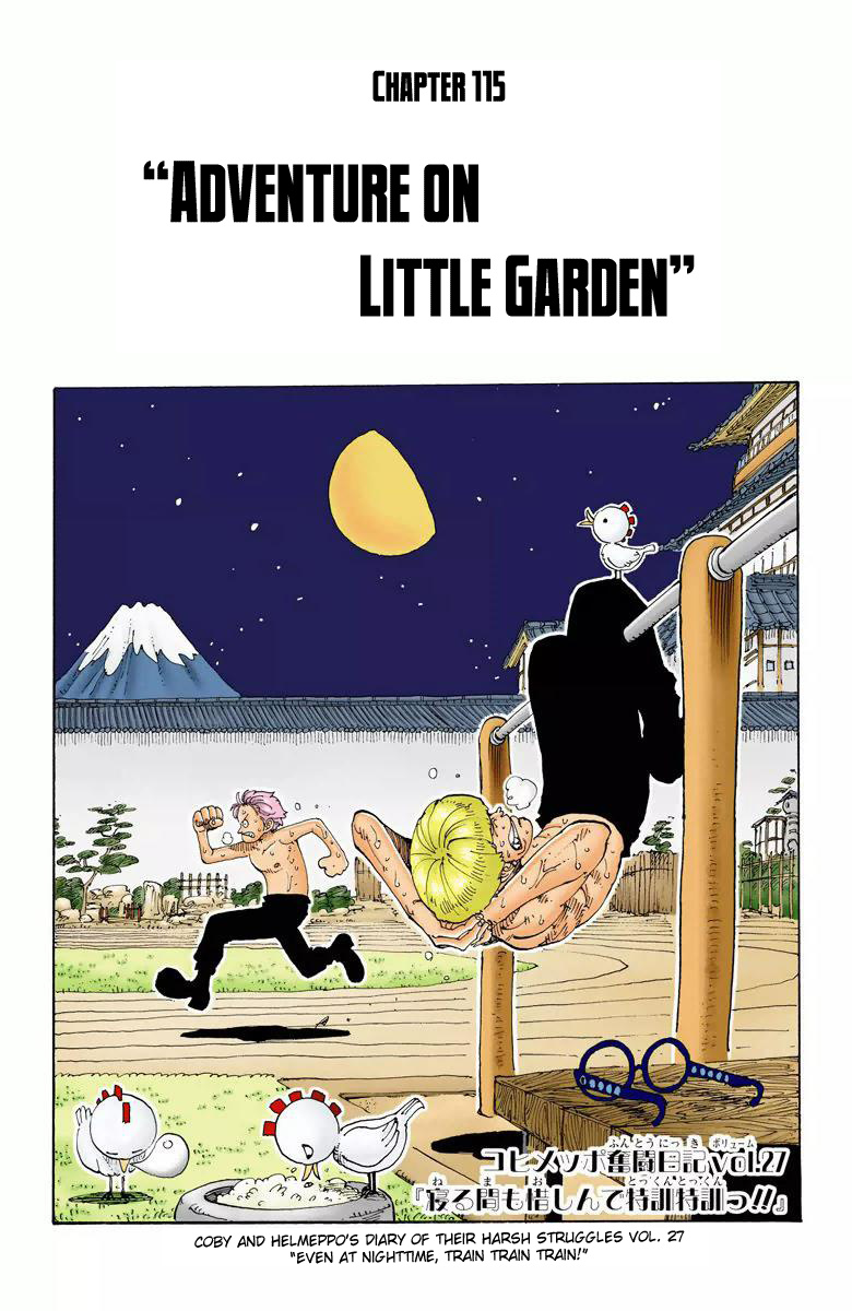 One Piece - Digital Colored Comics - Vol.13 Chapter 115: Adventure On Little Garden