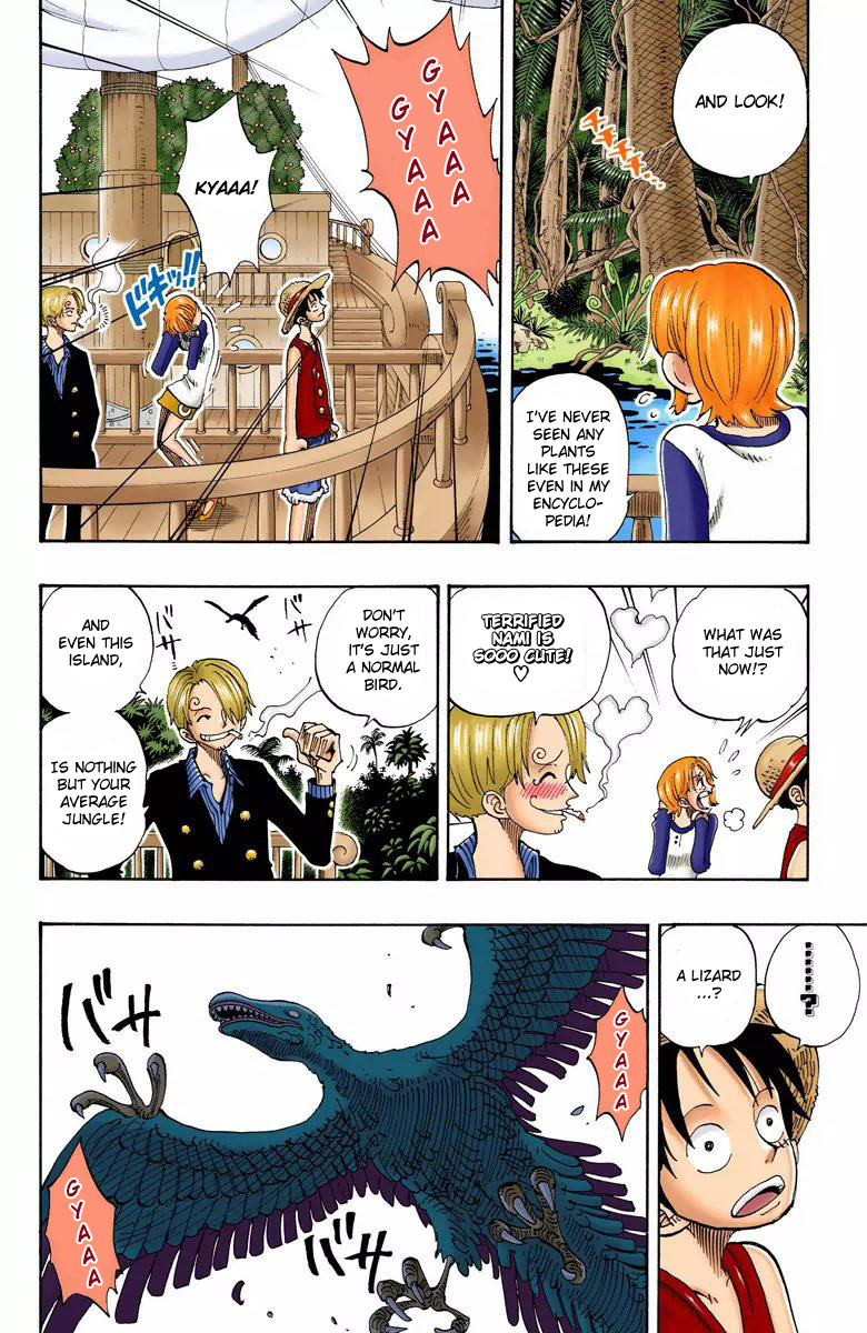 One Piece - Digital Colored Comics - Vol.13 Chapter 115: Adventure On Little Garden