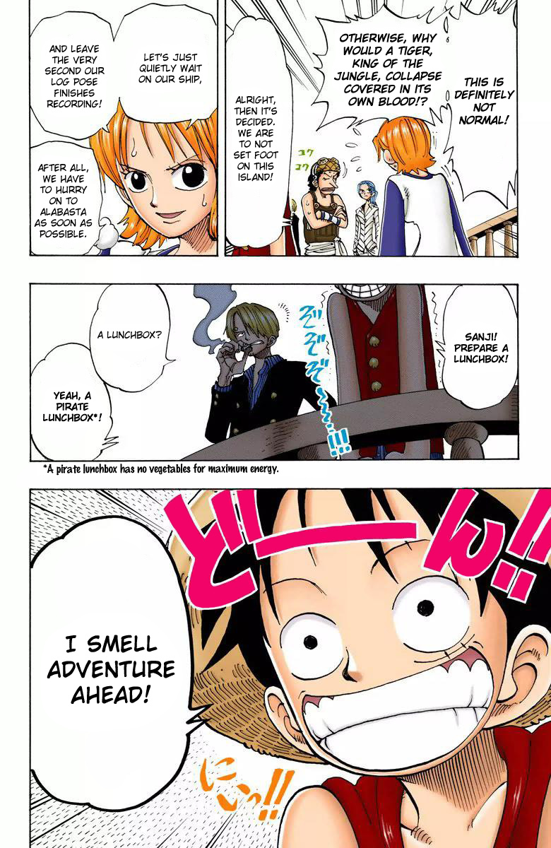 One Piece - Digital Colored Comics - Vol.13 Chapter 115: Adventure On Little Garden