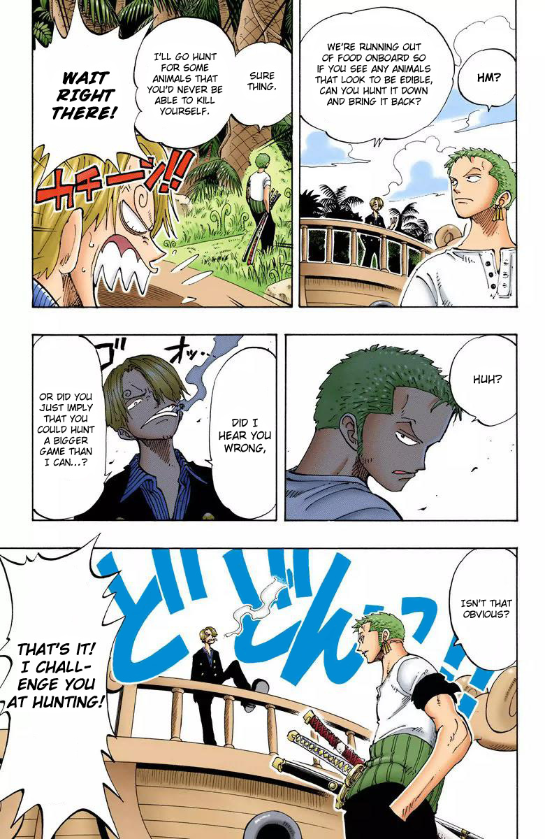 One Piece - Digital Colored Comics - Vol.13 Chapter 115: Adventure On Little Garden