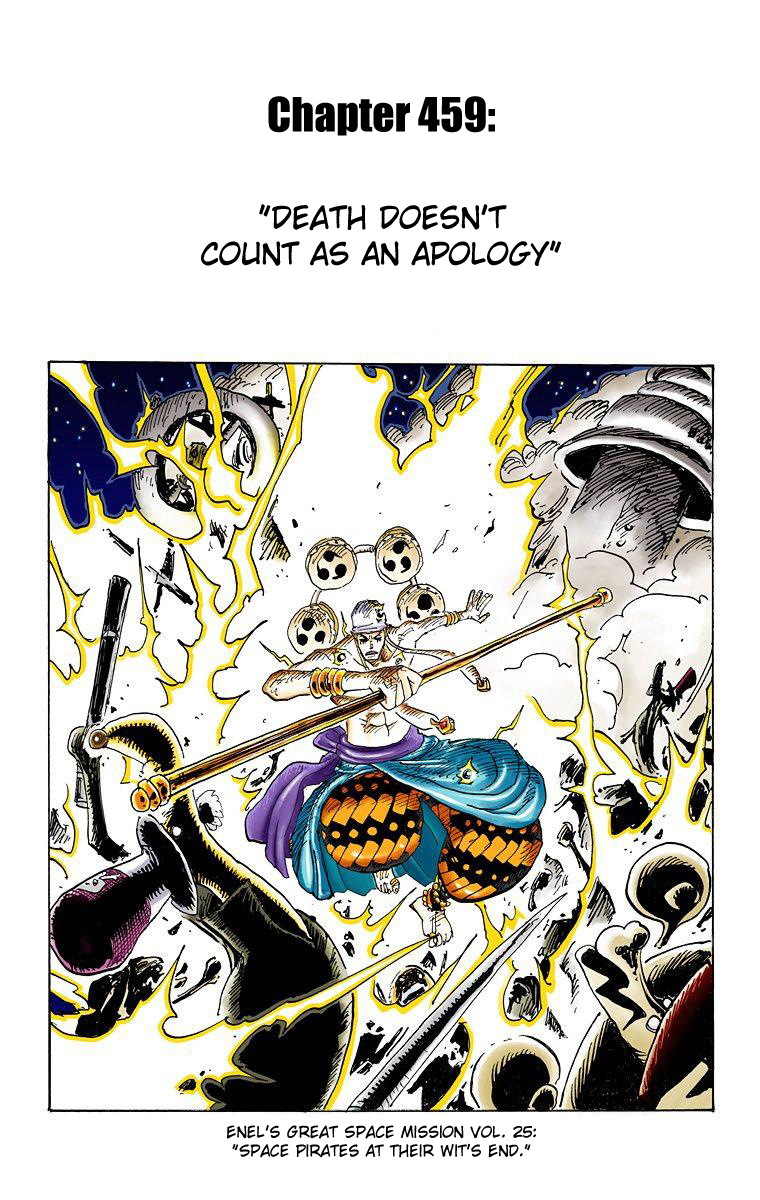 One Piece - Digital Colored Comics - Vol.47 Chapter 459: Death Doesn't Count As An Apology