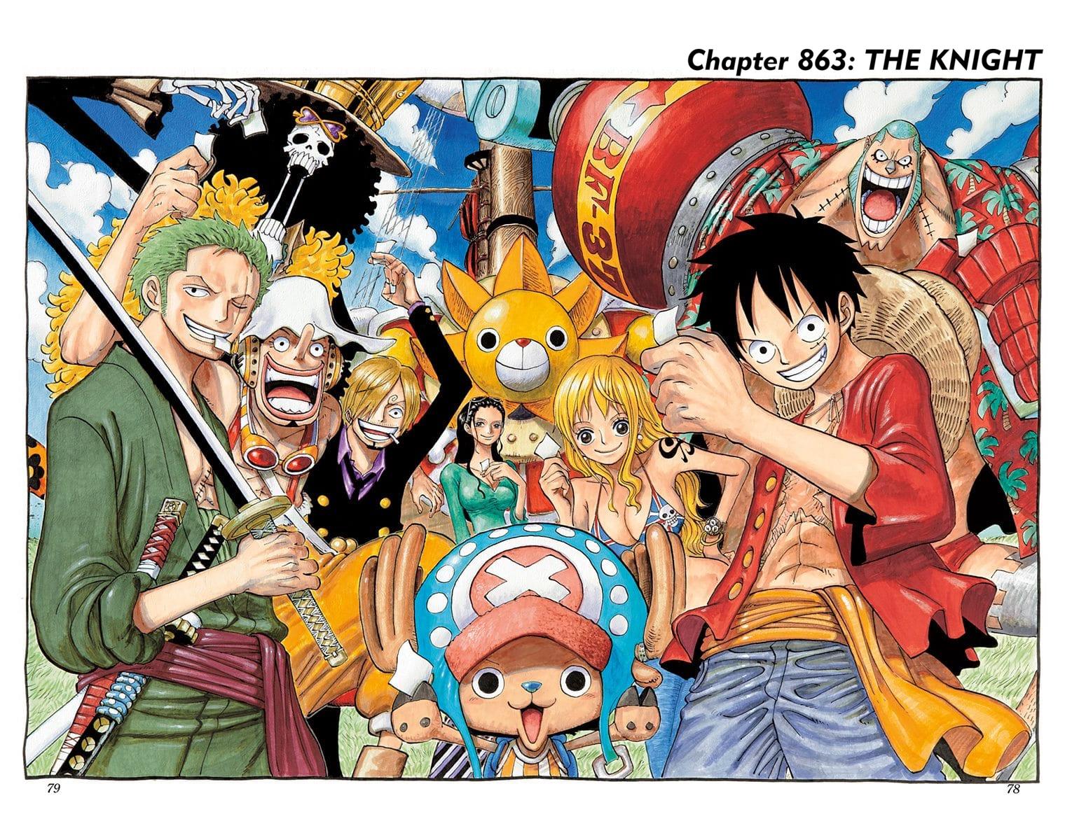 One Piece - Digital Colored Comics - Chapter 863