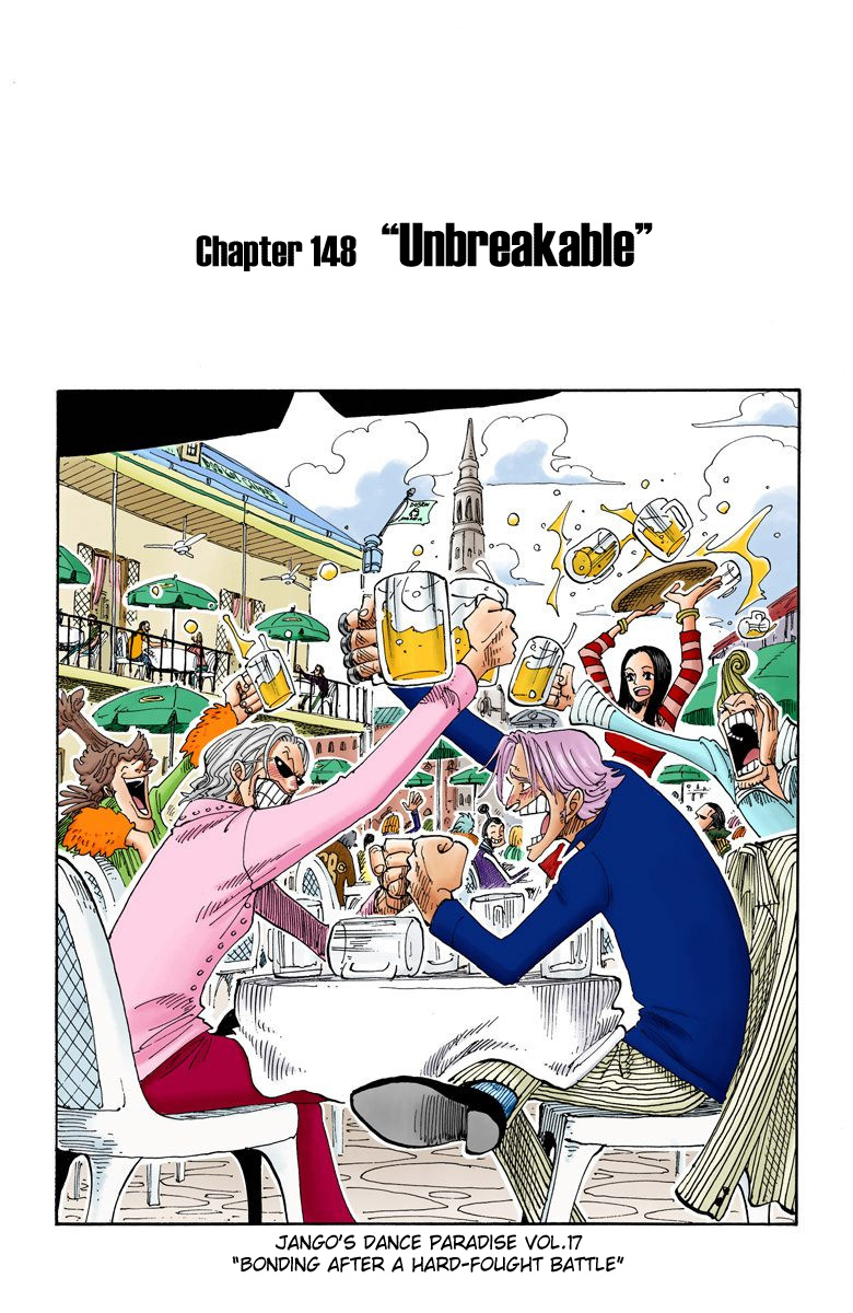 One Piece - Digital Colored Comics - Vol.17 Chapter 148: Unbreakable