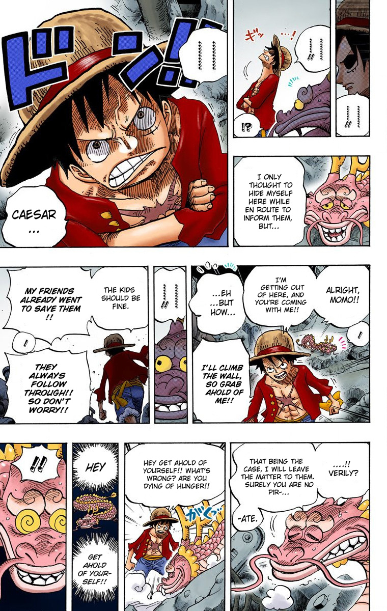 One Piece - Digital Colored Comics - Vol.69 Chapter 685: Mine Name Is Momonosuke, That It Is!