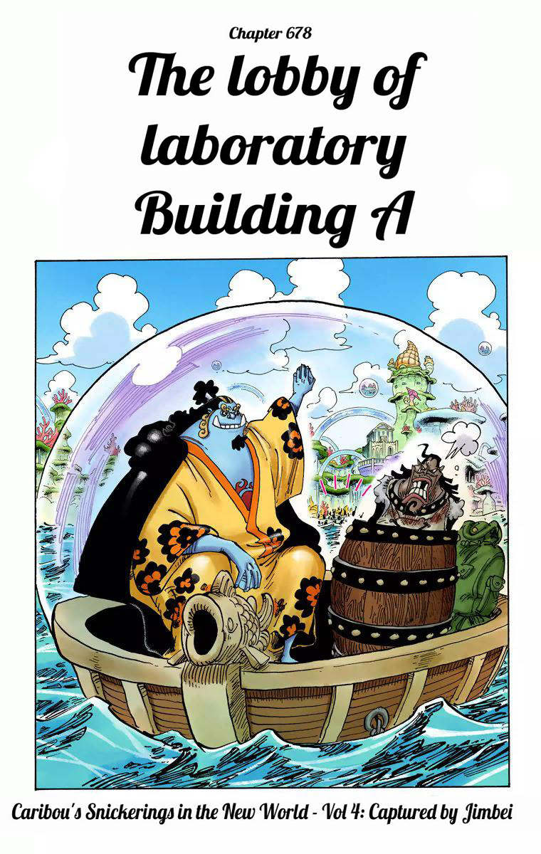 One Piece - Digital Colored Comics - Vol.68 Chapter 678: The Lobby Of Laboratory Building A