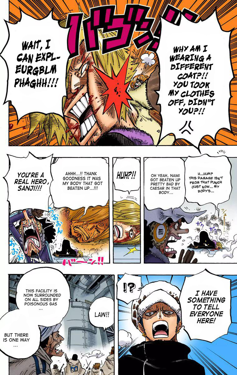 One Piece - Digital Colored Comics - Vol.68 Chapter 678: The Lobby Of Laboratory Building A