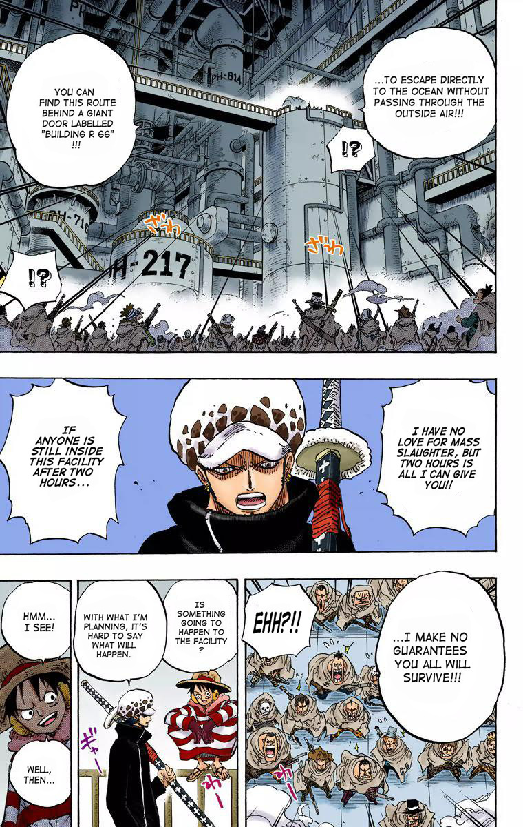 One Piece - Digital Colored Comics - Vol.68 Chapter 678: The Lobby Of Laboratory Building A