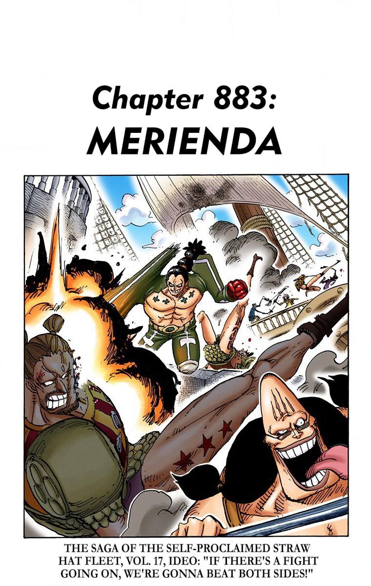 One Piece - Digital Colored Comics - Chapter 883