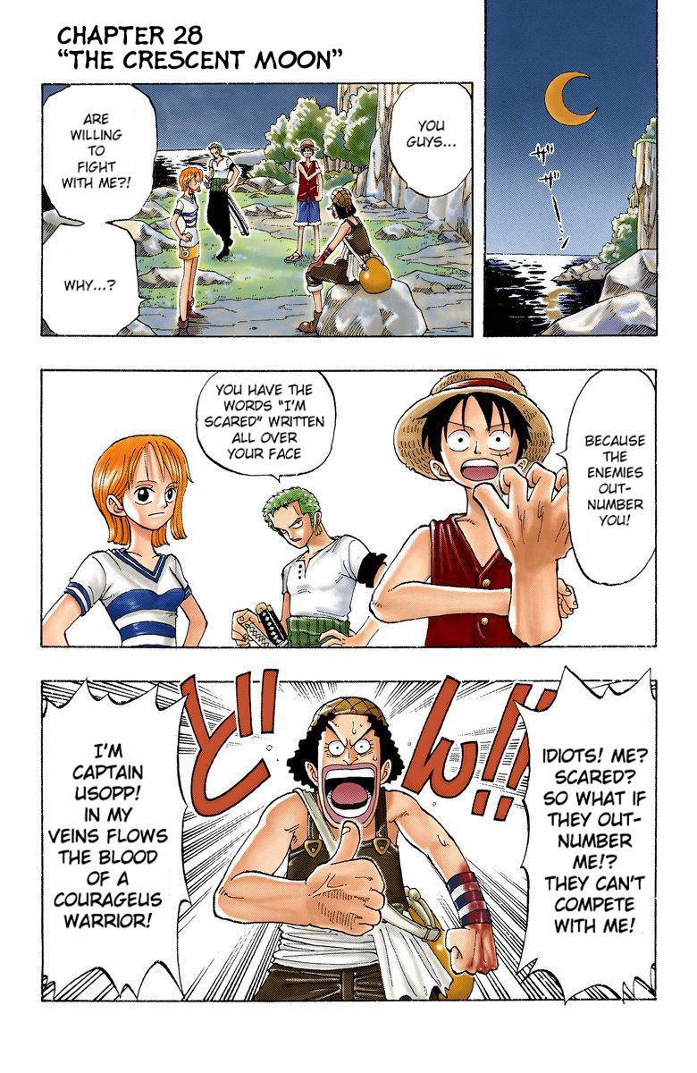 One Piece - Digital Colored Comics - Vol.4 Chapter 28: The Crescent Moon