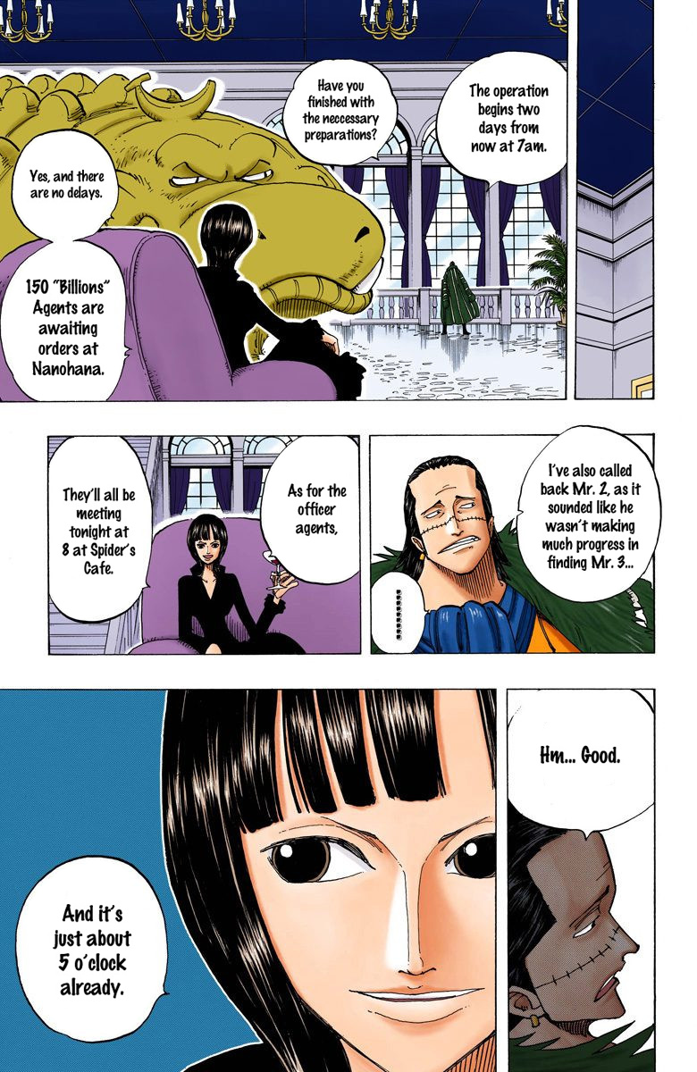 One Piece - Digital Colored Comics - Vol.18 Chapter 160: 8 O'clock At Spider's Café