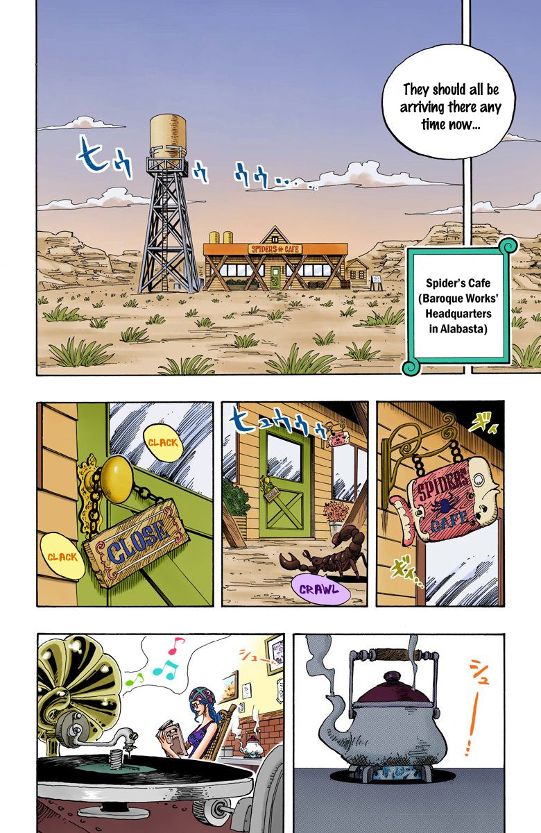 One Piece - Digital Colored Comics - Vol.18 Chapter 160: 8 O'clock At Spider's Café