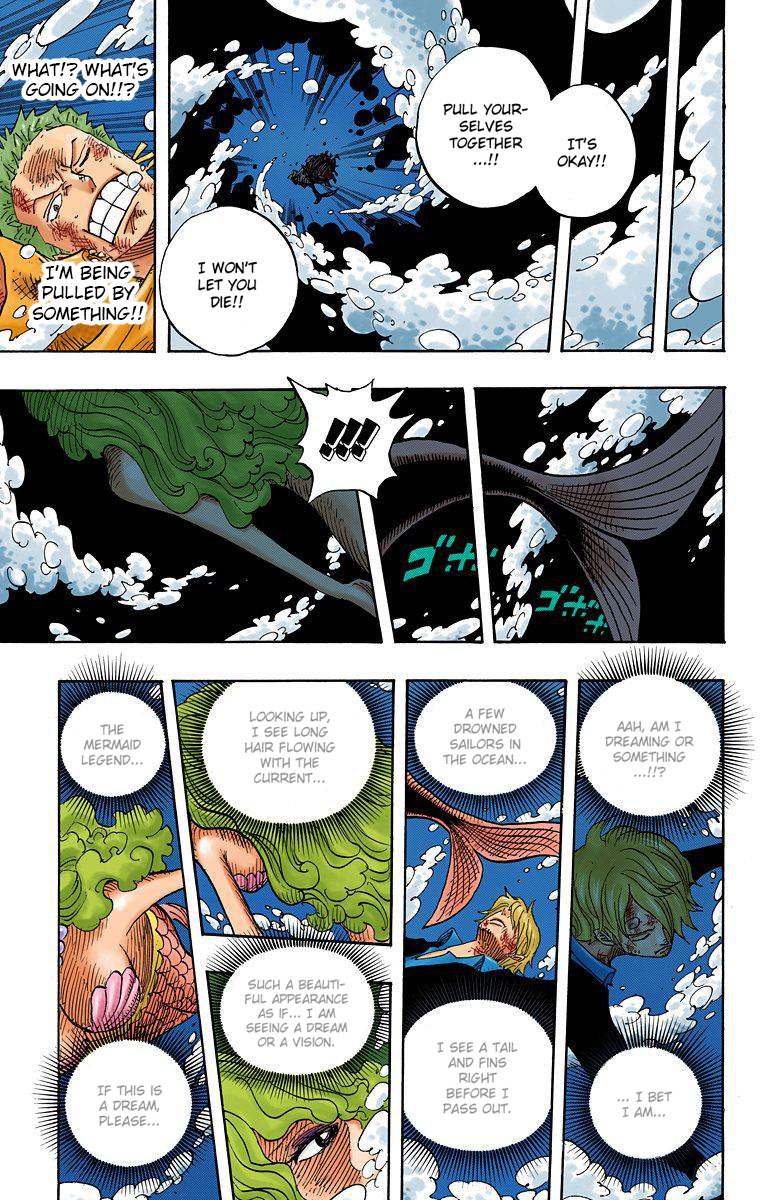 One Piece - Digital Colored Comics - Vol.44 Chapter 423: The Mermaid Legend