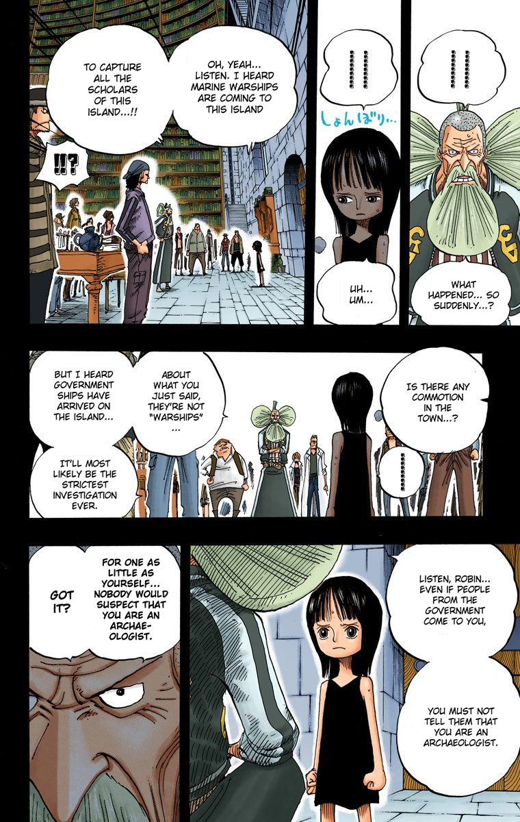 One Piece - Digital Colored Comics - Vol.41 Chapter 394: Ohara's Demons